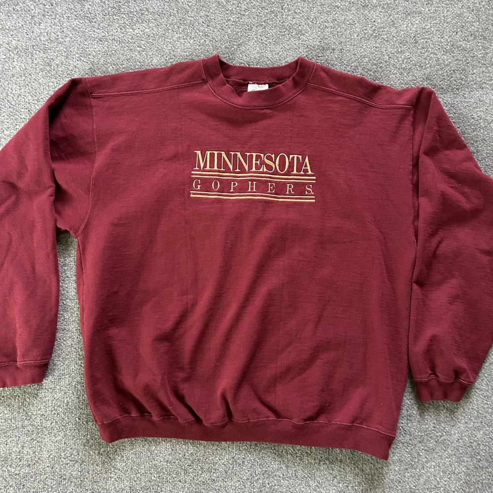 Vintage Minnesota Golden Gophers‎ Sweater Mens XL NCAA College Crewneck 90s
